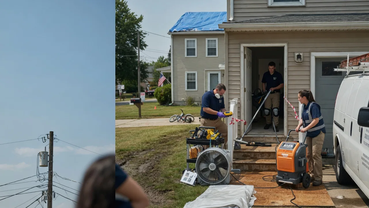Water Damage Repair in Olmsted Falls, OH near me